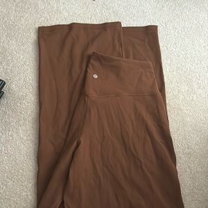 Lululemon wide leg pants with pockets